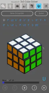 3x3 Cube Solver — تصویر 4