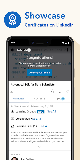 LinkedIn Learning: Online Courses to Learn Skills – دورههای آموزشی آنلاین — تصویر 4