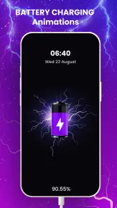 Battery Charging Animation App — تصویر 8