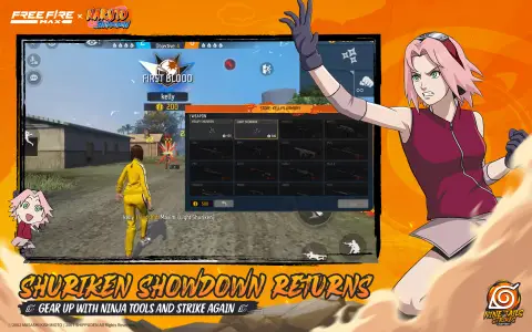 Free Fire MAX x NARUTO — تصویر 5