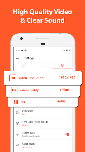 AZ Screen Recorder - ضبط ویدیو از صفحه گوشی — تصویر 3