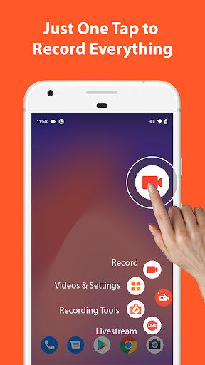 AZ Screen Recorder - ضبط ویدیو از صفحه گوشی — تصویر 1