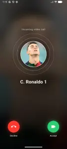 Ronaldo Fake Chat & Video Call — تصویر 2
