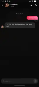 Ronaldo Fake Chat & Video Call — تصویر 4