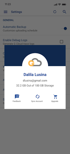 G Cloud Backup — تصویر 6
