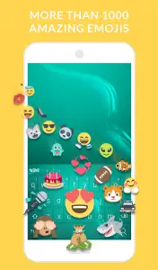 Wave Animated Keyboard Emoji — تصویر 3