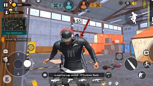 Alone Shooter : 1v1 Offline Clash Squad 2021 — تصویر 3