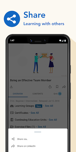LinkedIn Learning: Online Courses to Learn Skills – دورههای آموزشی آنلاین — تصویر 6
