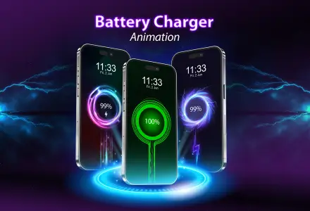 Battery Charger Animation Art — تصویر 1
