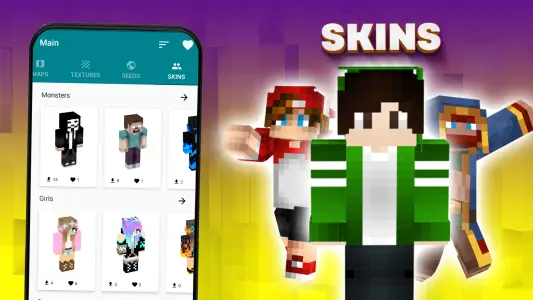 Mods, maps skins for Minecraft — تصویر 4