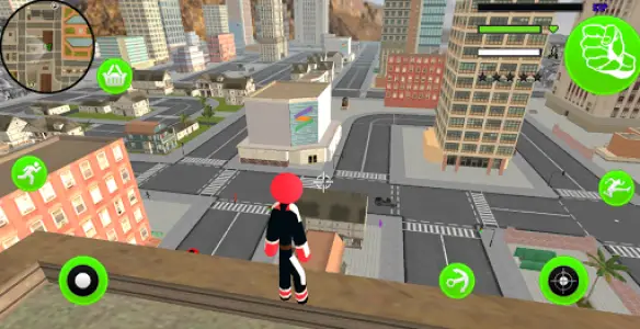 Superhero Stickman Rope Hero Gangstar Mafia — تصویر 6